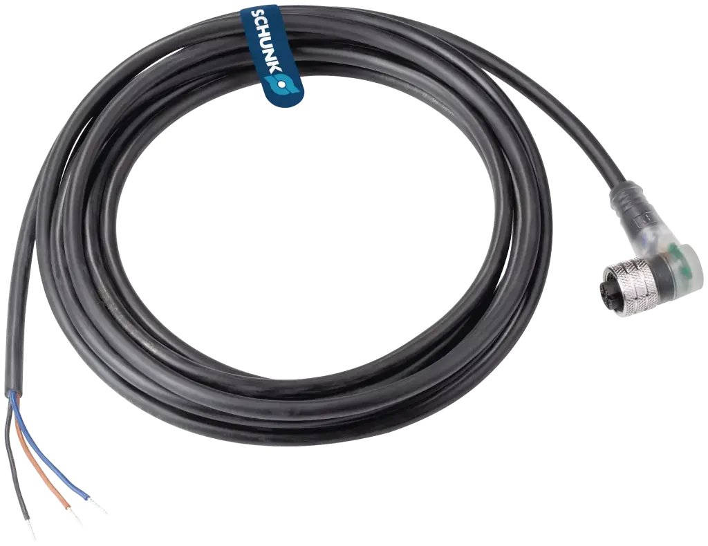 SCHUNK KA-SW9-L7P-0500 5M KABEL MIT STECKER (New)